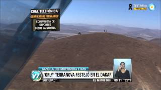 Visión 7 Dakar 2014 quotOrlyquot Terranova ganó la decimoprimera etapa [upl. by Spearing]