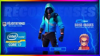 Débloquer GRATUITEMENT le Skin INTEL sur Fortnite  Tutoriel€ [upl. by Anedal]