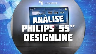 SmartTV 3D Philips DesignLine 55 Análise  TecMundo [upl. by Retrop14]