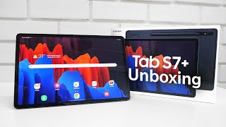 Samsung Galaxy Tab S7 Premium Android Tablet Unboxing amp Overview [upl. by Bruis]