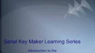 Introduction To Serial Key Maker User Interface v 4001 [upl. by Annayram]