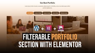 Filterable Portfolio 100 Free  Powerfolio amp Elementor  Portfolio Plugin  Elementor Tutorials [upl. by Lenni]