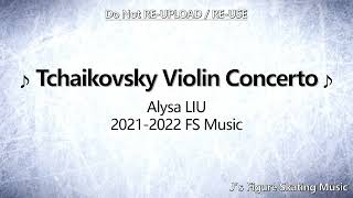 Alysa LIU 20212022 FS Music [upl. by Neff]