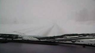 Driving in Snow on I17 From flagstaff to Phoenix 1209 [upl. by Martinson]