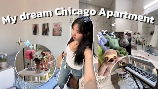 Moving into my Dream Chicago Apartment at 23 after college [upl. by Thilda131]