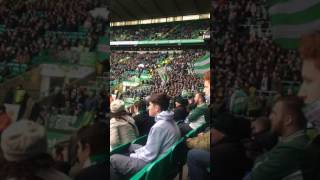 Green brigade doing Nobbys steamboat Celtic Ultras Vs Inverness [upl. by Ahsiya7]