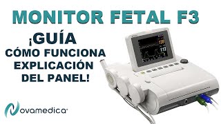 ✅COMO FUNCIONA EL MONITOR FETAL F3 EDAN  PANEL DE TECLADO Y PANTALLA EXPLICACION [upl. by Aneeuqal]