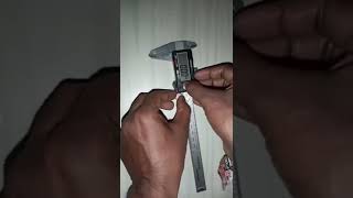 How to Change Battery of Accusize IP54 Electronic Digital Caliper [upl. by Glenden273]