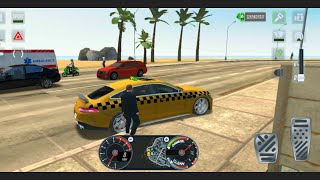 Taxi Driving in Miami City  Taxi Sim 2024 Evolution [upl. by Kcirdec]