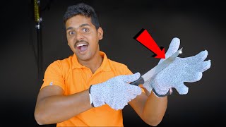 Unboxing amp Testing Cut Proof Gloves 🔥🔥 ఇవి నా చేయి తెగిపోకుండా కాపాడగలవా Telugu Experiments [upl. by Dey833]