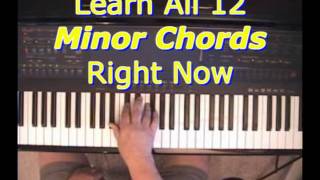 Learn All 12 Minor Chords Right Now [upl. by Enimasaj]