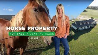 Central Texas Horse Paradise For Sale [upl. by Aruasor]