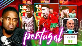 Prof Bof TRIES OUT THE PORTUGAL PACK amp GETS FRUSTRATED by LONG BALL Team Playstyle😠 [upl. by Robers533]