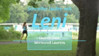 MittelfußLauftechnik  schneller laufen weniger Verletzungen [upl. by Tsugua]