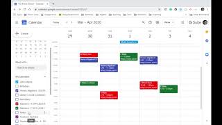 Google Classroom and Calendar Issues [upl. by Wilhelmine364]