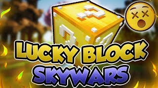 lucky block skywars is scary [upl. by Akemihs]