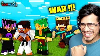 I Am Ready For The WAR In LILYVILLE 😱 MINECRAFT [upl. by Sachi]