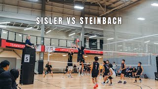 Sisler vs Steinbach  MVA OPEN SET 1 Sisler 24  Steinbach 26 Nov 22 [upl. by Eneluqcaj]