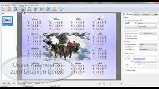 Das beste Kalenderprogramm eigene Kalender mit Fotos erstellen [upl. by Yslek]