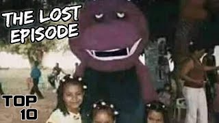 Top 10 Scary Barney Lost Episodes [upl. by Bast162]