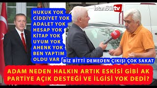 SPLİ SEÇMENERDOĞANIN BİZ BİTTİ DEMEDEN BİTMEZ SÖZÜNE İSYAN ETTİHALKIN AK PARTİYE GÜVENİ YOK DEDİ [upl. by Fancie488]