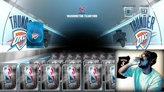 NBA 2K14 Next Gen MyTEAM  FACECAM OKC Thunder Pack Opening PS4 [upl. by Nelleyram248]