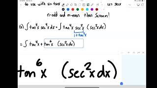 Trigonometric Integrals 11 [upl. by Nereil937]