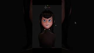 Mavis from Hotel Transylvania in blender blender art 3dmodeling [upl. by Wessling]