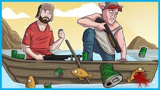 Garrys Mod Prop Hunt Funny Moments  REDNECK FISHING Gmod Funny Moments [upl. by Jak615]