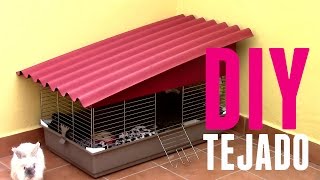 Tejado para la jaula  DIY [upl. by Llevaj]