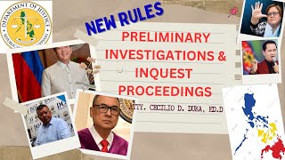 RULES ON PRELIMINARY INVESTIGATIONS AND INQUEST PROCEEDINGS PART 1 [upl. by Retla]