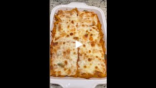 LowFat Baked Penne or Ziti Pasta 🍝 [upl. by Schnell]