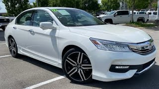 2017 Honda Accord Touring V6 POV Test Drive amp Review [upl. by Tnahsarp]