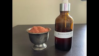 How to make Manjistha oil at home  For a glowing complexion and to stop hair fall shorts [upl. by Ericka]