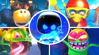 ASTRO BOT  All World Bosses No Damage [upl. by Ahteres]