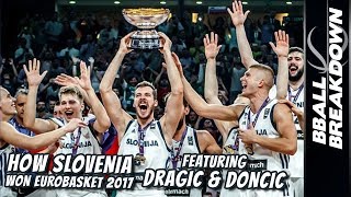 How SLOVENIA Won Eurobasket 2017 Featuring DRAGIC amp DONCIC [upl. by Carlson]