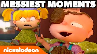 10 Minutes of the Rugrats MESSIEST Moments 👶  Nicktoons [upl. by Eahs]