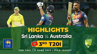 Sri Lanka stage incredible win over Australia  3rd T20I Highlights  Sri Lanka vs Australia 2022 [upl. by Aliahkim]