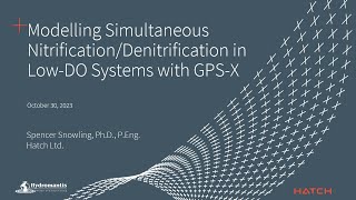 Modelling Simultaneous NitrificationDenitrification in LowDO Systems with GPSX [upl. by Aneis]