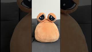 Big POU crushed 😭 bigpou plushtoys plushies bestgift [upl. by Naivat]