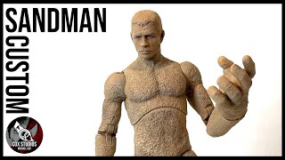 Custom Marvel Legends SpiderMan No Way Home Sandman Showcase [upl. by Hazard]