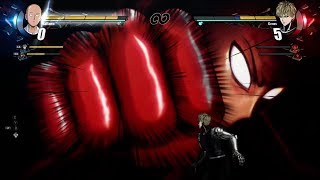 SAITAMA VS GENOS  ONE PUNCH MAN A HERO NOBODY KNOWS beta [upl. by Amero]