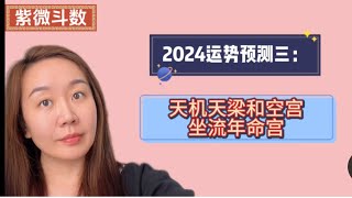 2024流年运势预测三：天机天梁坐流年命宫｜紫微斗数｜流年预测 [upl. by Akiwak]