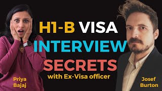 H1B Visa Interview Shocking Secrets from an ExVisa Officer [upl. by Guyon]