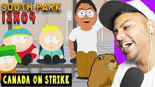 South Park  S12E04quotCanada on Strikequot  REACTION [upl. by Turnbull]