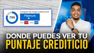 COMO VER TU HISTORIAL Y PUNTAJE DE CREDITO [upl. by Atinoj]