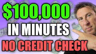 100000 Loan NO CREDIT CHECK Funding in MINUTES EASY Loans [upl. by Niai]