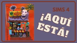 Donde esta la tienda de curiosidades en los Sims4 [upl. by Daffi263]