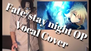 Brave Shine／Aimer 男性原キー 歌詞付きcover FateStay Night UBW OP2を歌ってみた [upl. by Sokram]