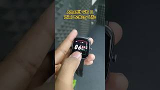 Amazfit Gts 2 Mini Battery Life Smartwatch shorts multiinfo amazfitgts2 [upl. by Haile230]